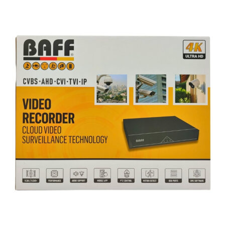 BAFF DVR-5116 16 KANAL KAYIT CİHAZI 5 MP AHD XMEYE 16+4 KANEL